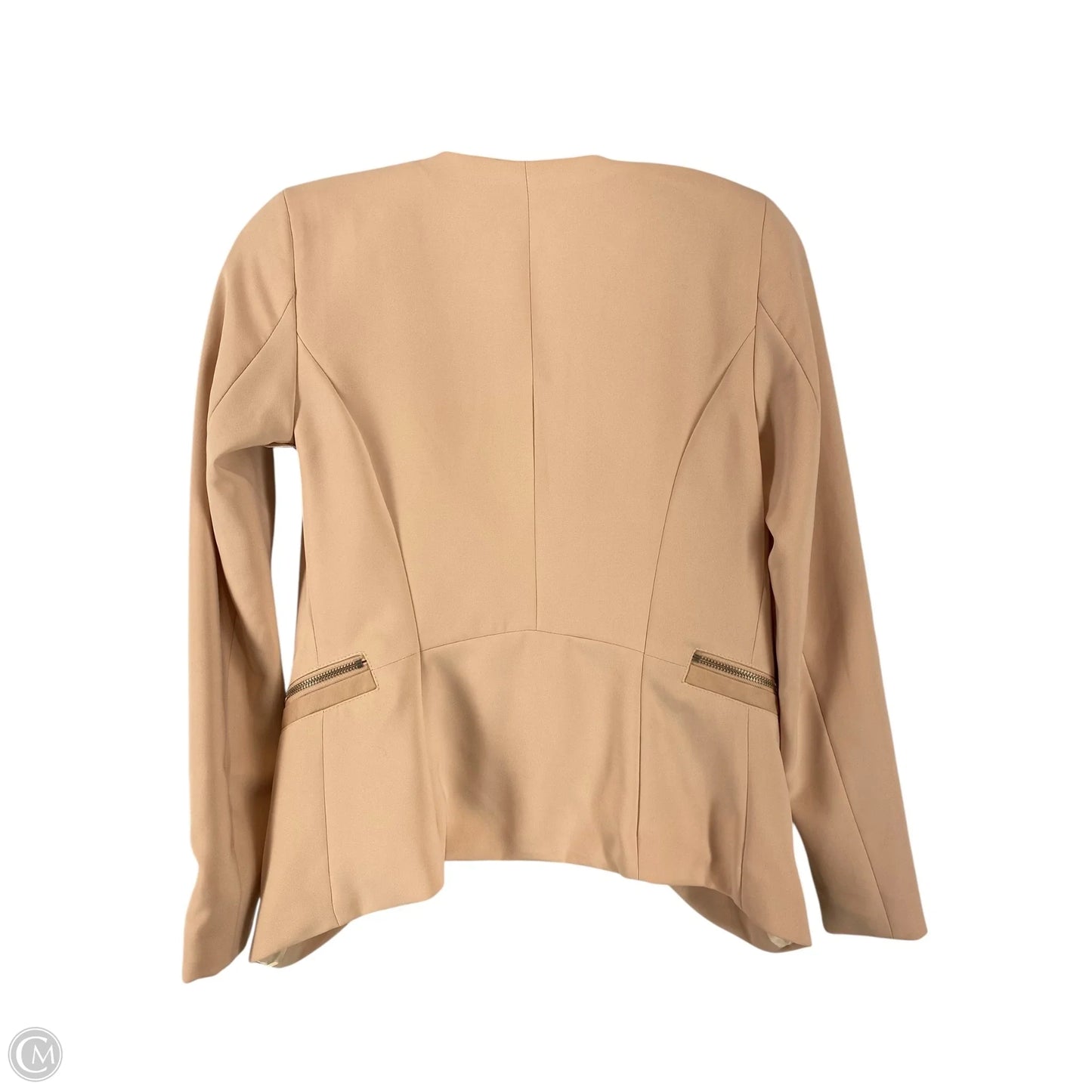 Blazer By H&m In Tan, Size: 4