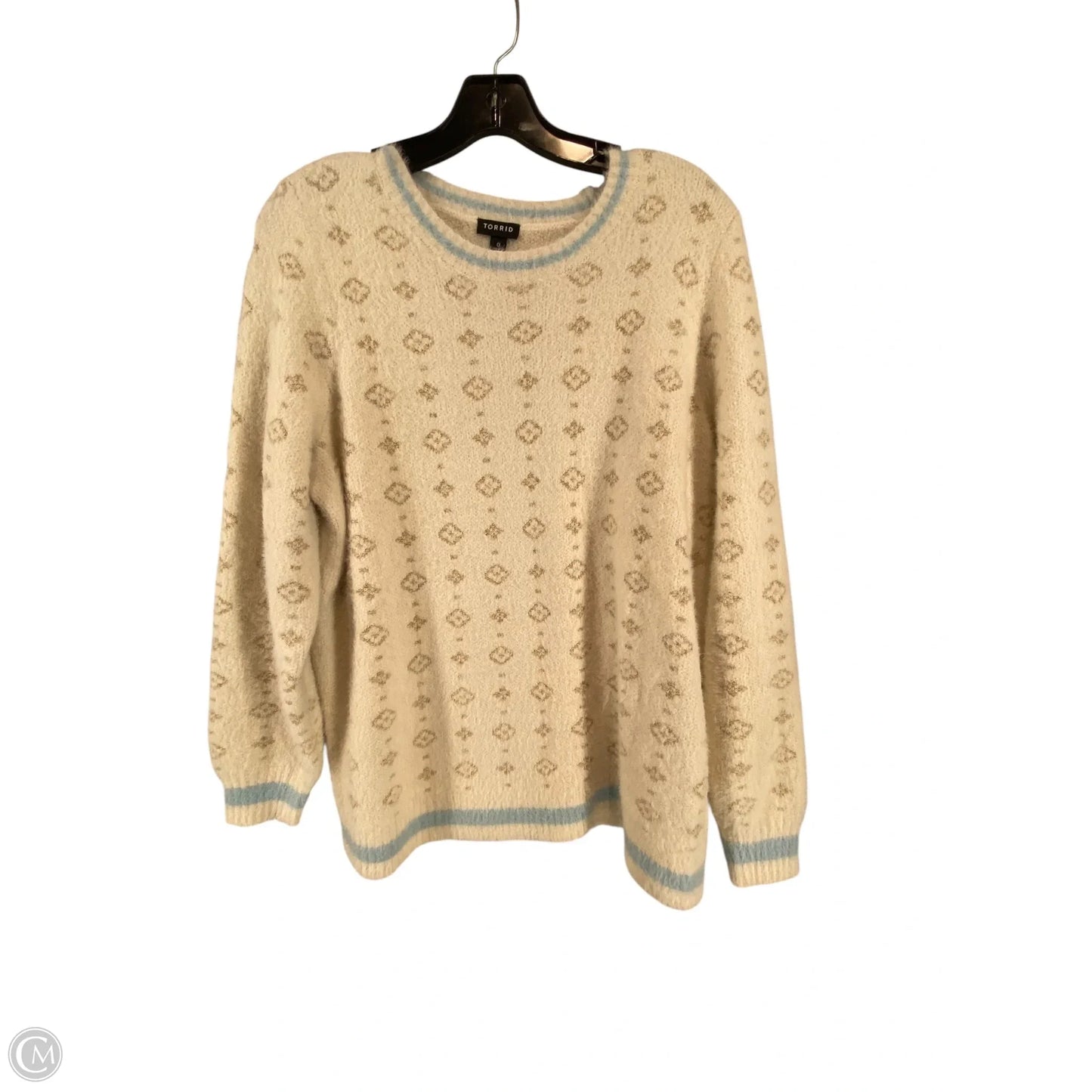 Sweater By Torrid In Cream, Size: 0