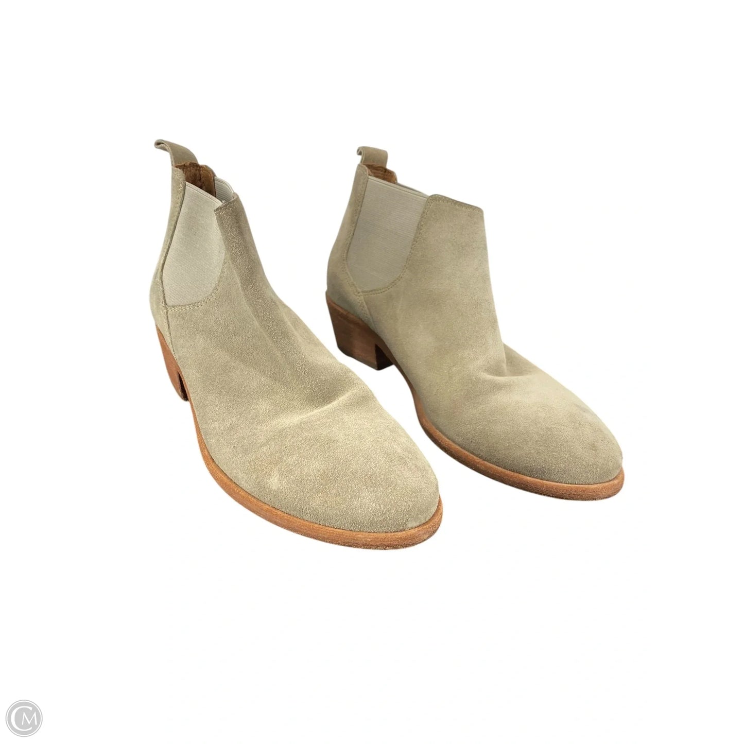 Boots Designer By Frye In Green, Size: 6.5