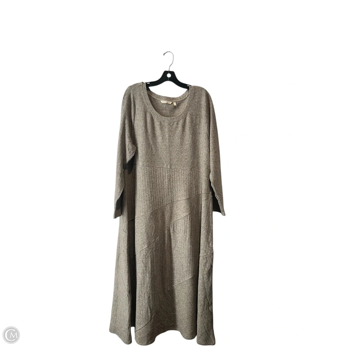 Dress Casual Maxi By Soft Surroundings In Brown, Size: 1x
