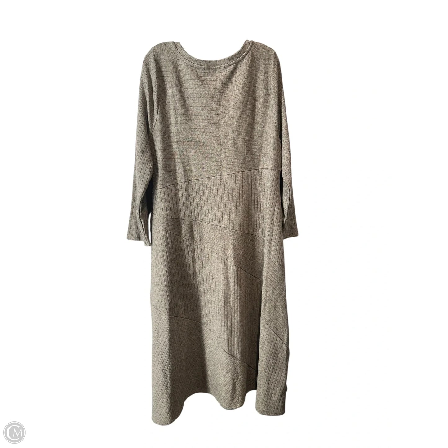 Dress Casual Maxi By Soft Surroundings In Brown, Size: 1x