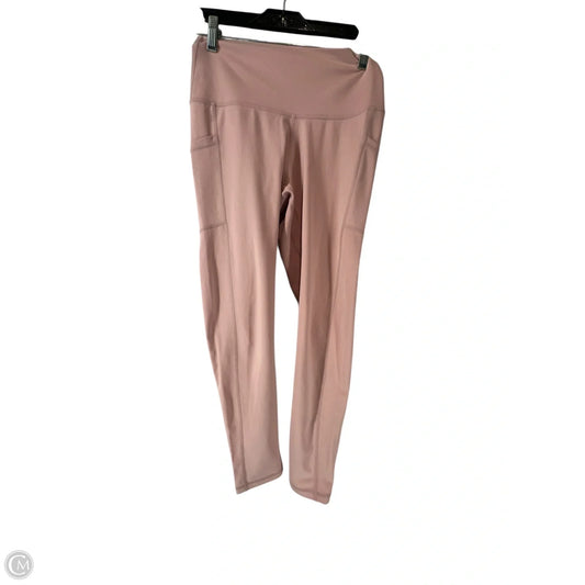 Athletic Leggings By Colorfulkoala In Pink, Size: M
