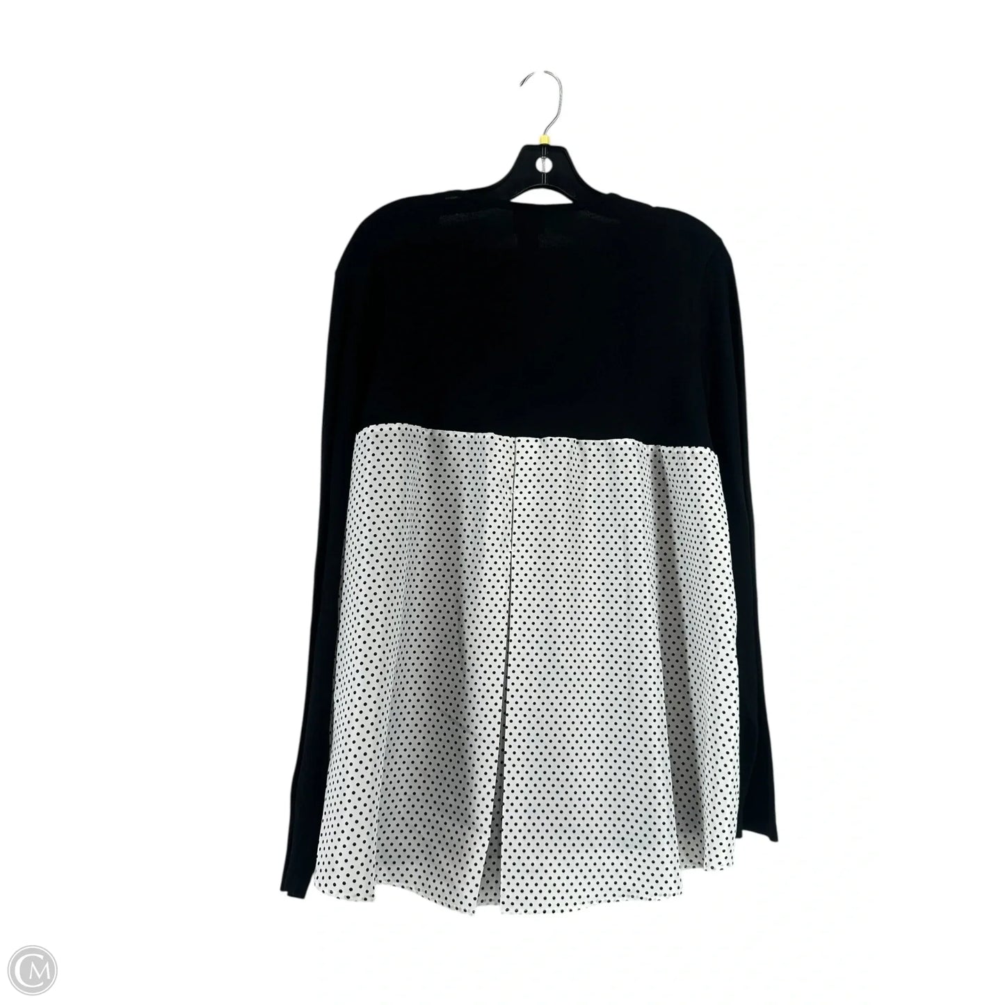 Top Long Sleeve By Chicos In Black