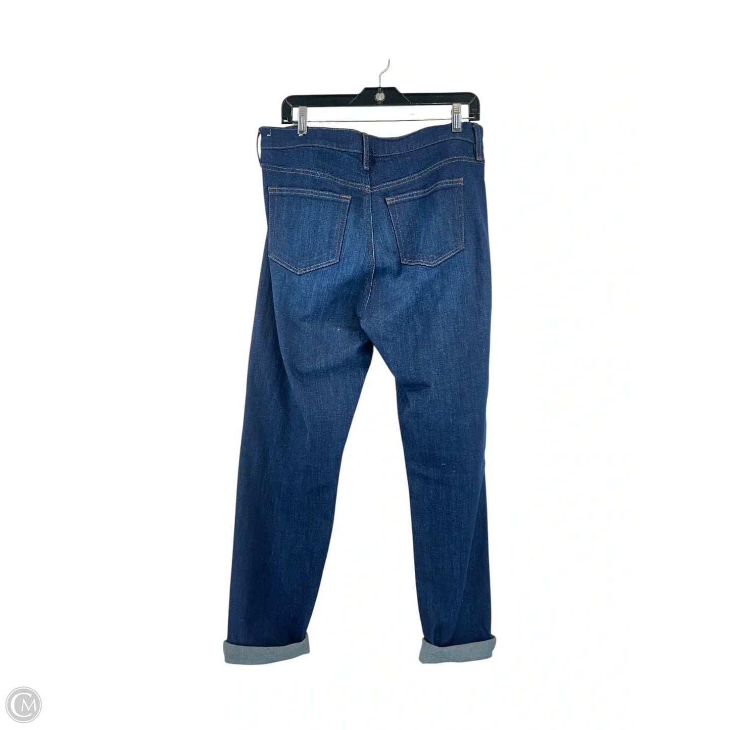 Jeans Boyfriend By Loft In Blue Denim, Size: 10