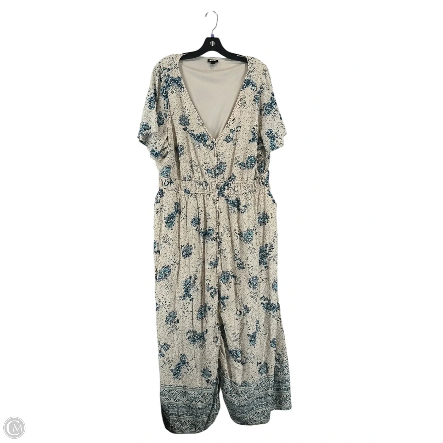 Dress Casual Maxi By Torrid In Cream, Size: 3x