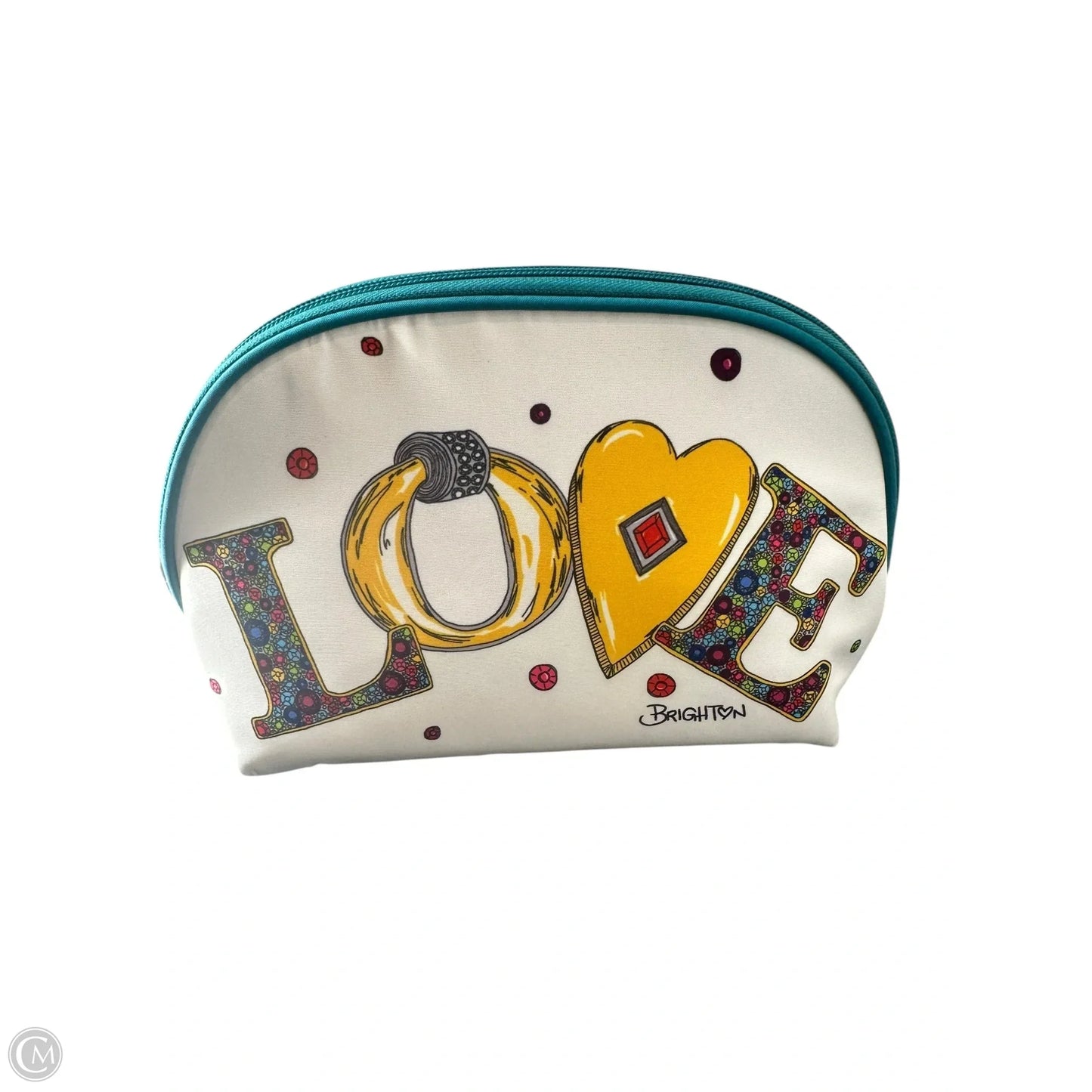 Makeup Bag By Brighton, Size: Medium