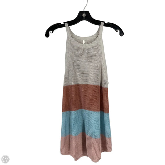 Top Sleeveless By Clothes Mentor In Multi-colored, Size: S
