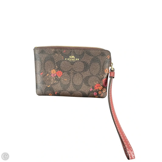 Wristlet Designer By Coach, Size: Small