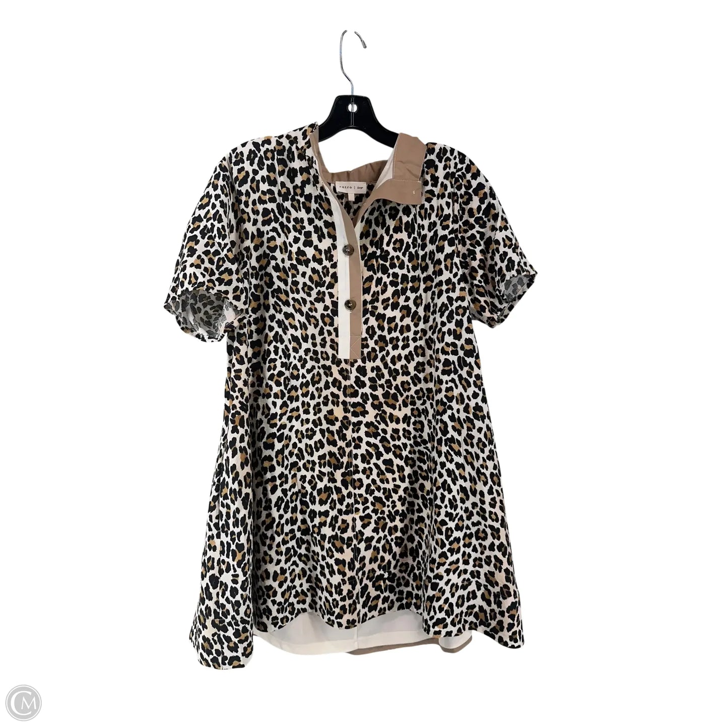 Dress Casual Short By Entro In Animal Print, Size: L