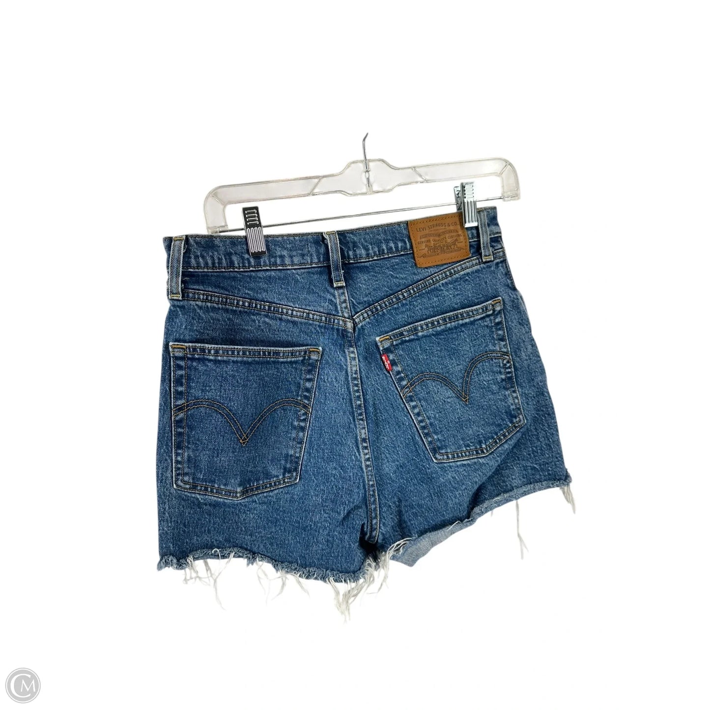 Shorts By Levis In Blue Denim, Size: 30