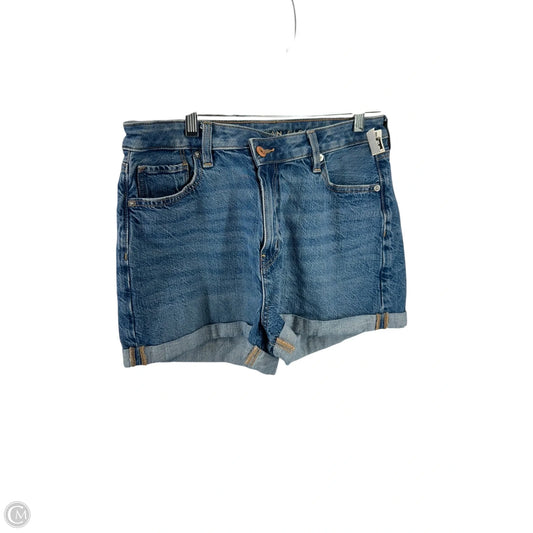 Shorts By American Eagle In Blue Denim, Size: 8
