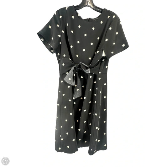 Dress Party Midi By Ann Taylor In Polkadot Pattern, Size: 12