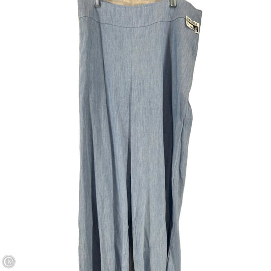 Pants Linen By Chicos In Blue, Size: 10