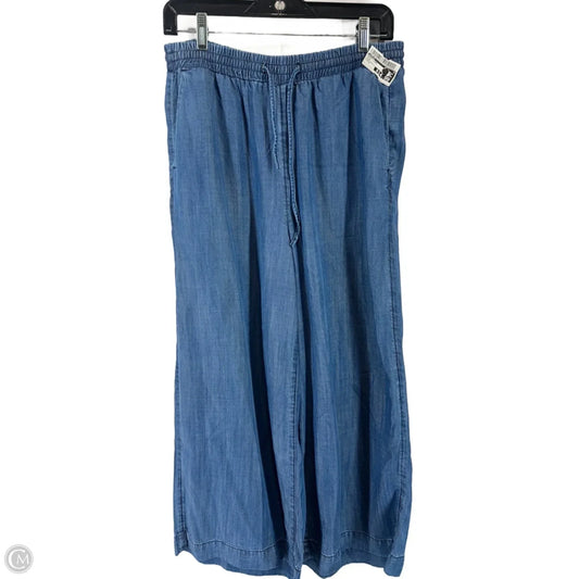Pants Linen By Chicos In Blue, Size: 8