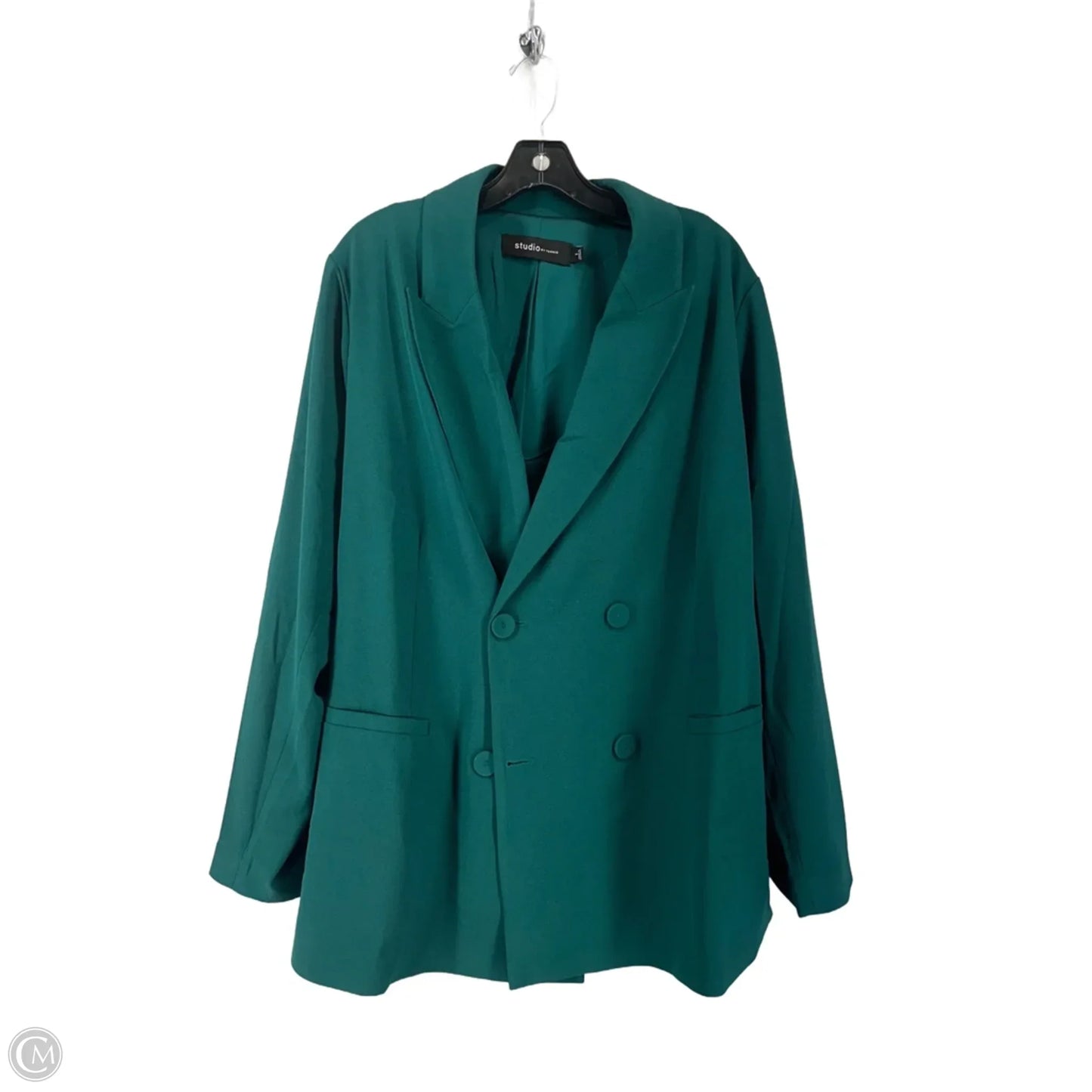 Blazer By Torrid In Green, Size: 1x