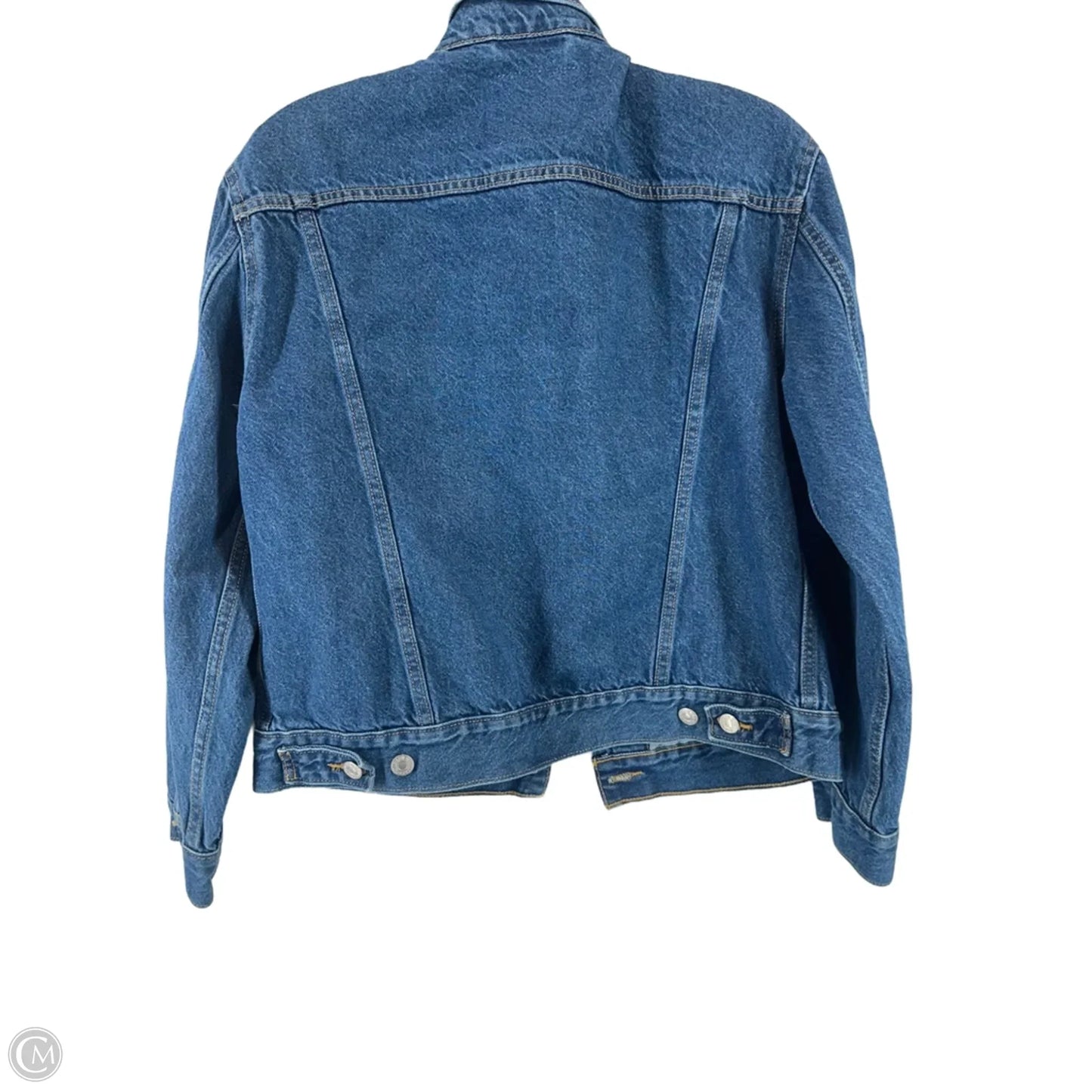 Jacket Denim By Levis In Blue Denim, Size: M
