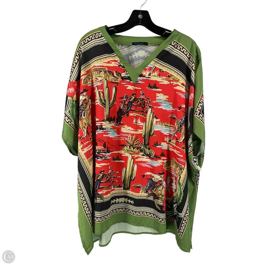 Top Short Sleeve By Clothes Mentor In Multi-colored, Size: L