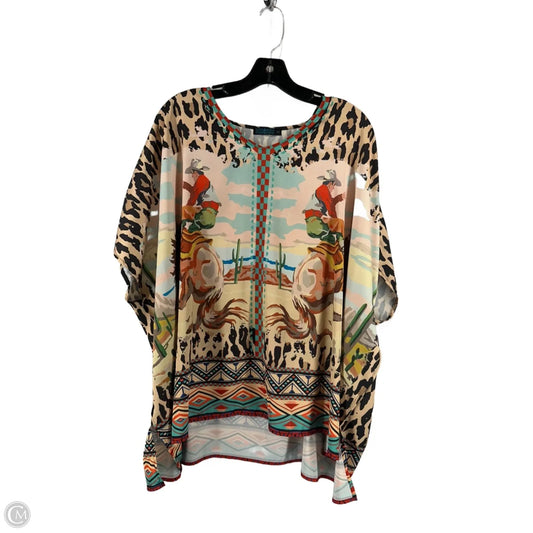 Top Short Sleeve By Clothes Mentor In Multi-colored, Size: M