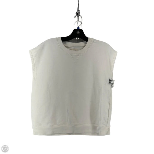 Top Short Sleeve By Madewell In White, Size: S