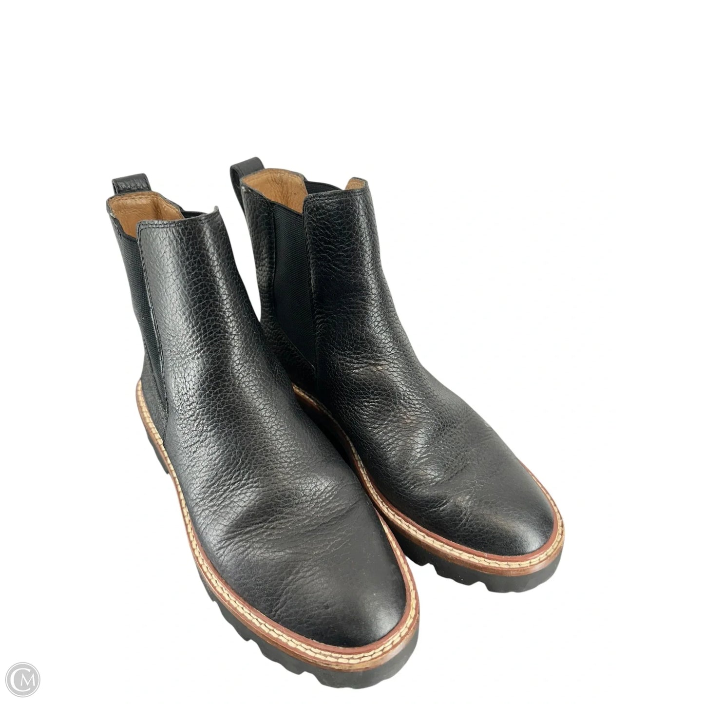 Boots Ankle Flats By Madewell In Black, Size: 6.5