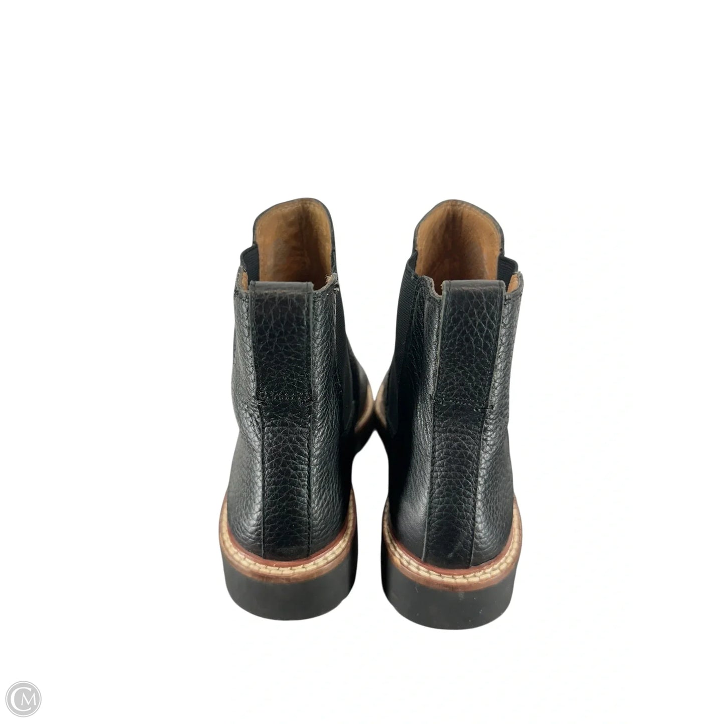 Boots Ankle Flats By Madewell In Black, Size: 6.5