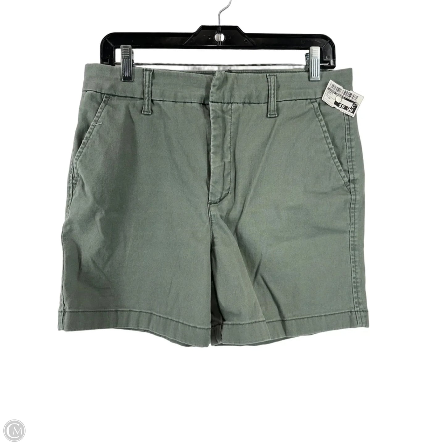 Shorts By Gloria Vanderbilt In Green, Size: 10