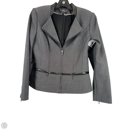 Blazer By White House Black Market In Grey, Size: 8p