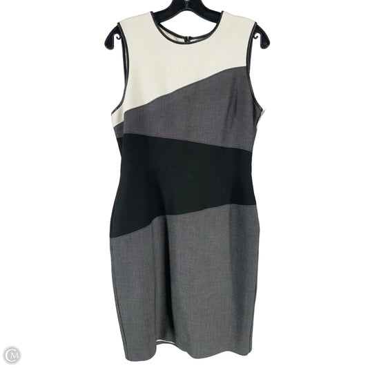 Dress Work By White House Black Market In Black & Grey, Size: 10p