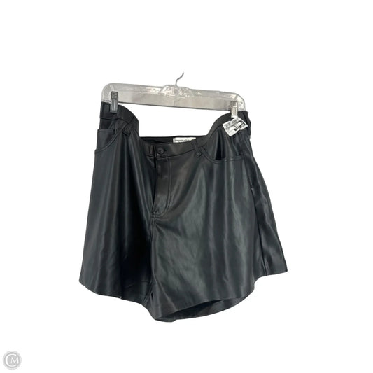 Shorts By Abercrombie And Fitch In Black, Size: 16