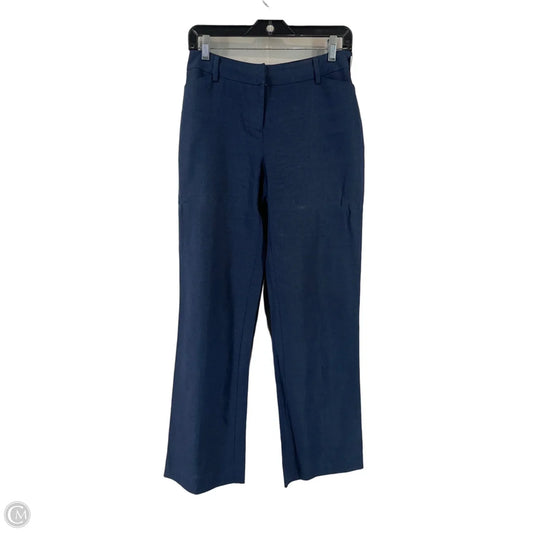 Pants Linen By Cato In Navy, Size: 2p