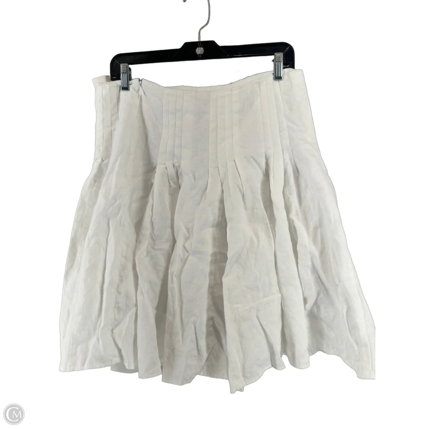 Skirt Mini & Short By Loft In White, Size: 8