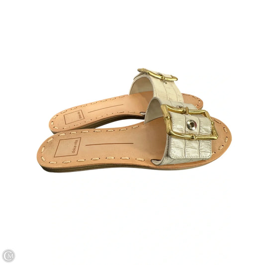 Sandals Flats By Dolce Vita In Cream, Size: 7.5