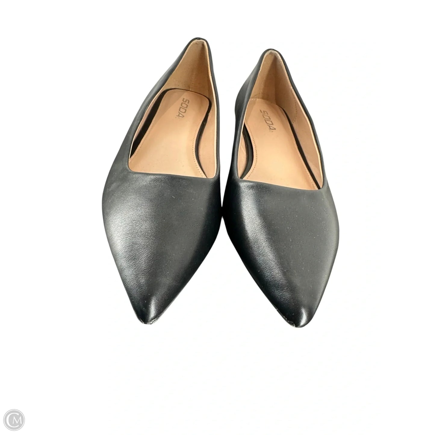 Shoes Flats By Soda In Black, Size: 8.5