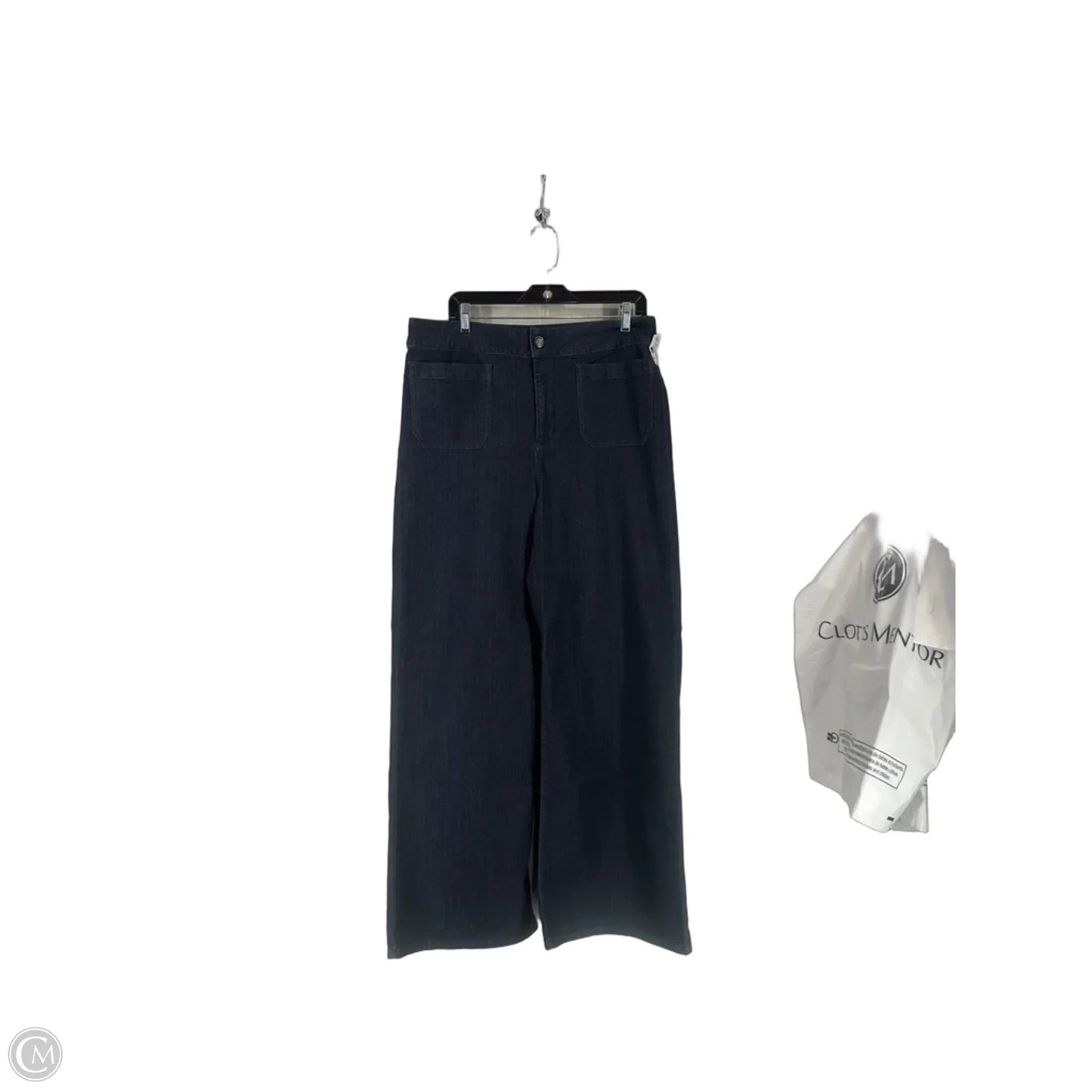 Pants Wide Leg By Clothes Mentor In Navy, Size: Xl