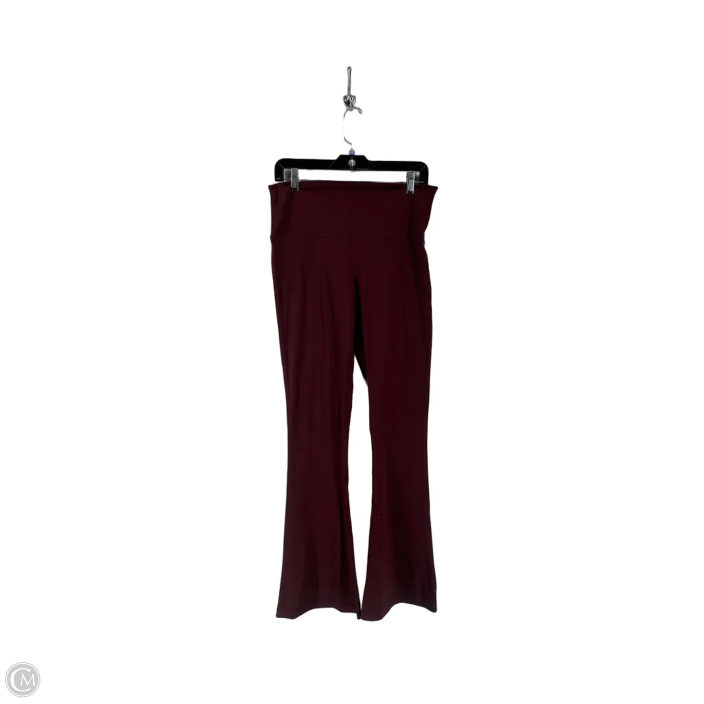 Athletic Pants By Lululemon In Maroon, Size: 12