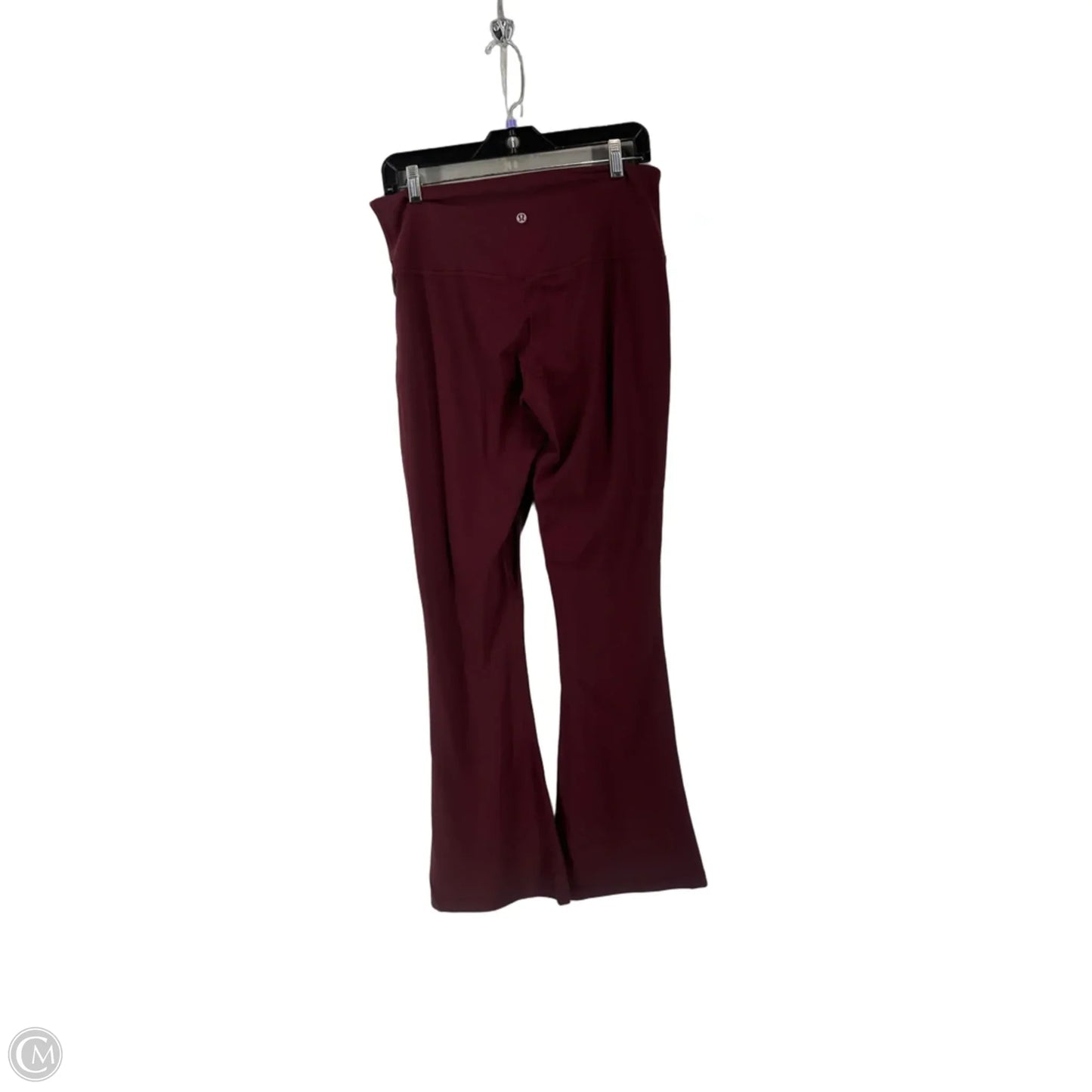 Athletic Pants By Lululemon In Maroon, Size: 12