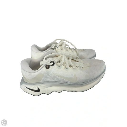 Shoes Athletic By Nike In White, Size: 9