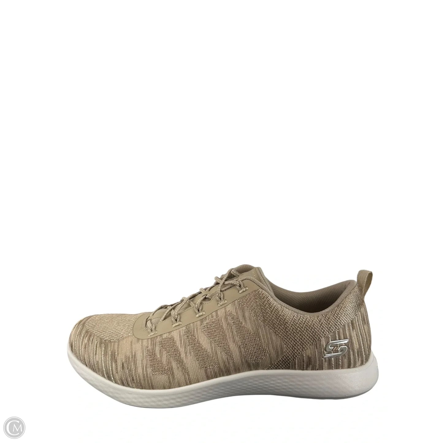 Shoes Sneakers By Skechers In Taupe, Size: 10