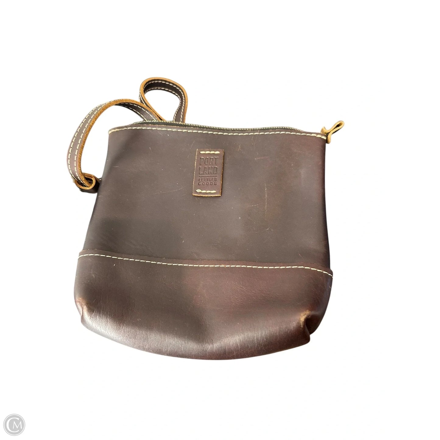 Crossbody Leather By Portland Leather, Size: Small