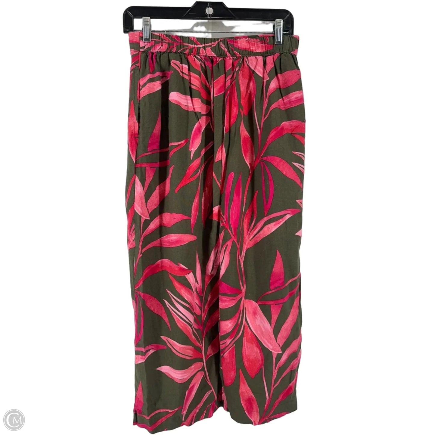 Skirt Maxi By Time And Tru In Green & Pink, Size: S