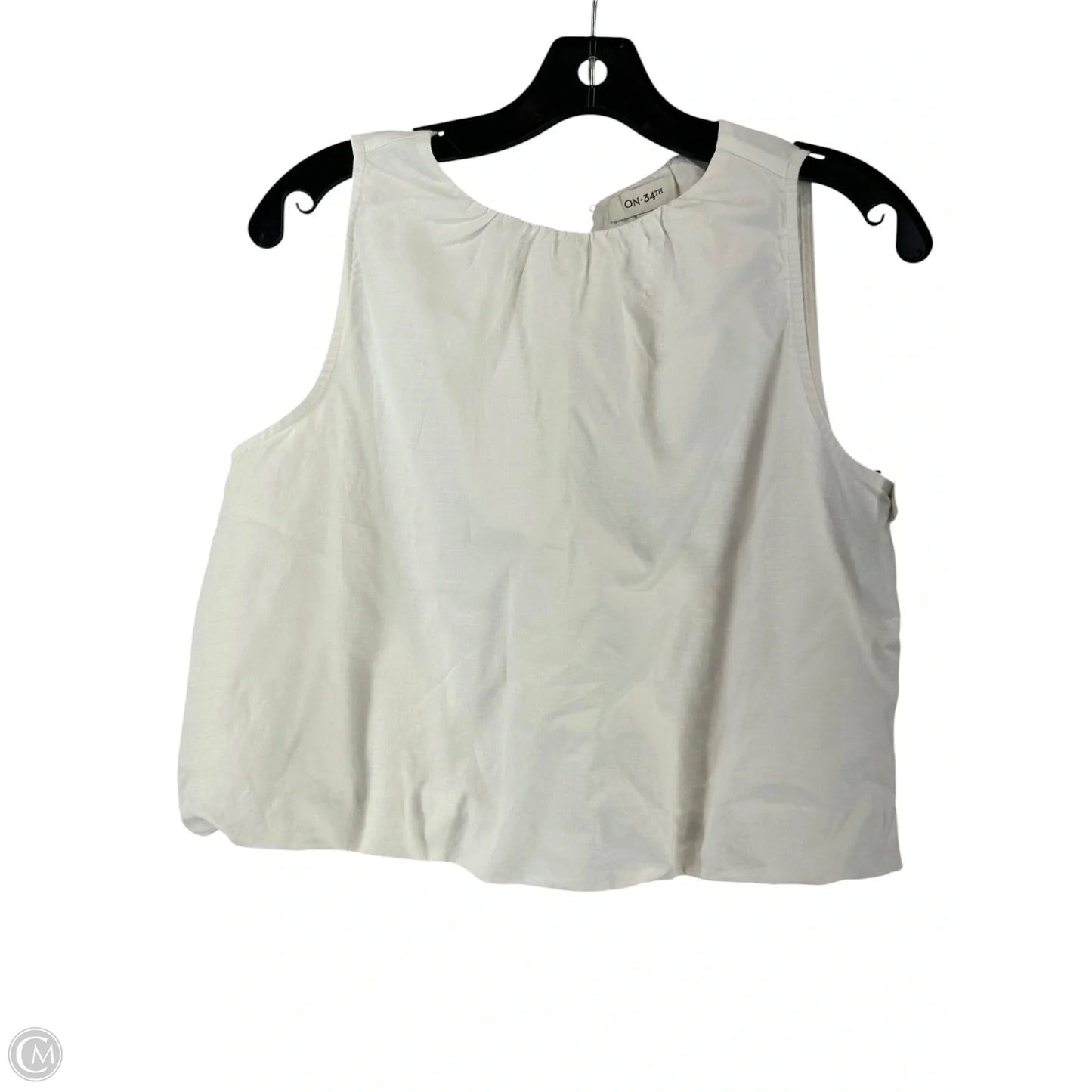 Top Sleeveless By On 34th In White, Size: M