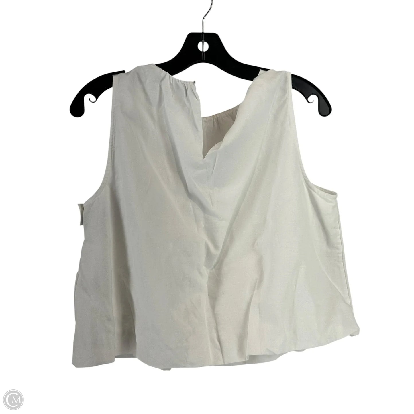 Top Sleeveless By On 34th In White, Size: M
