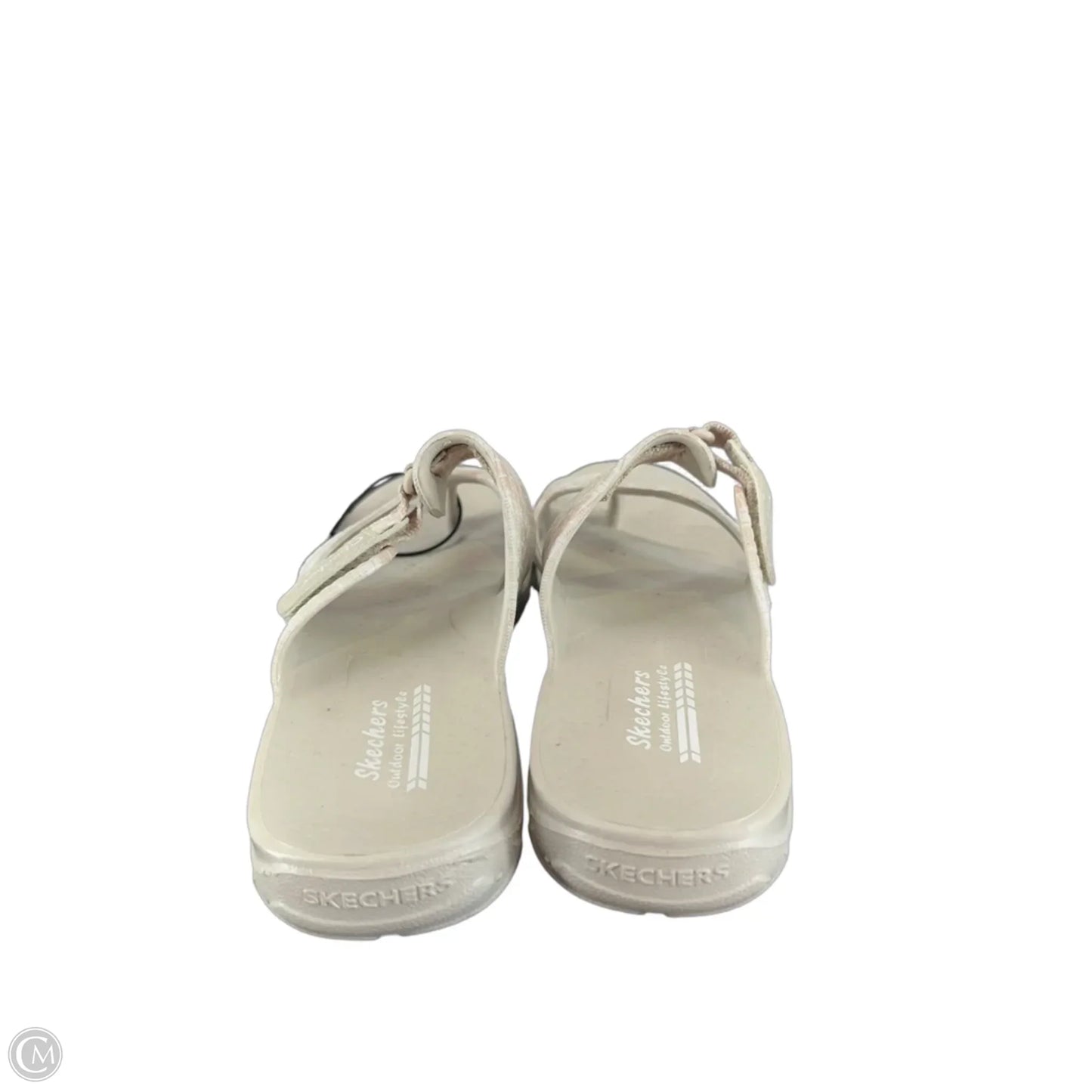 Sandals Sport By Skechers In Plaid Pattern, Size: 6