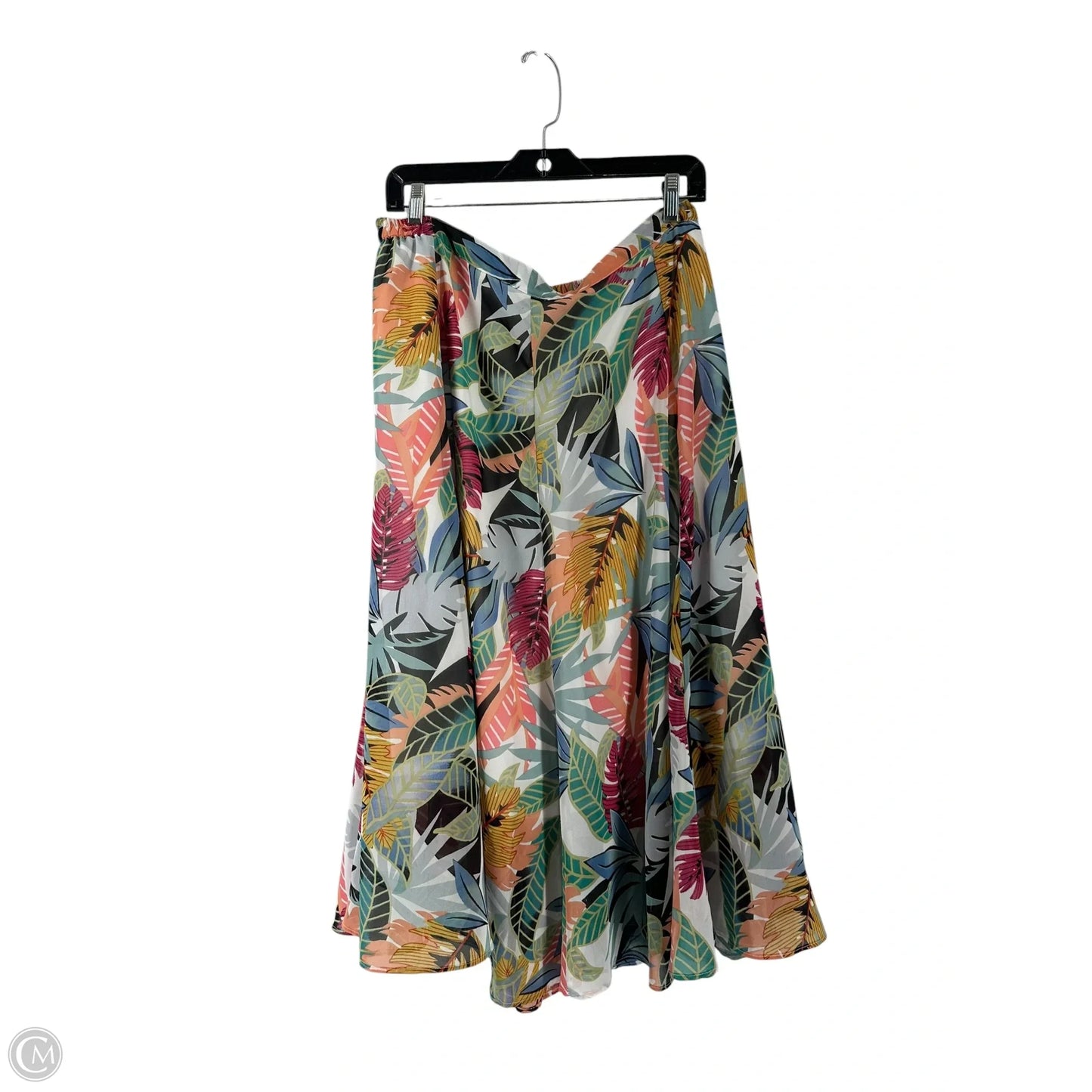 Skirt Maxi By Clothes Mentor In Floral Print, Size: Xl