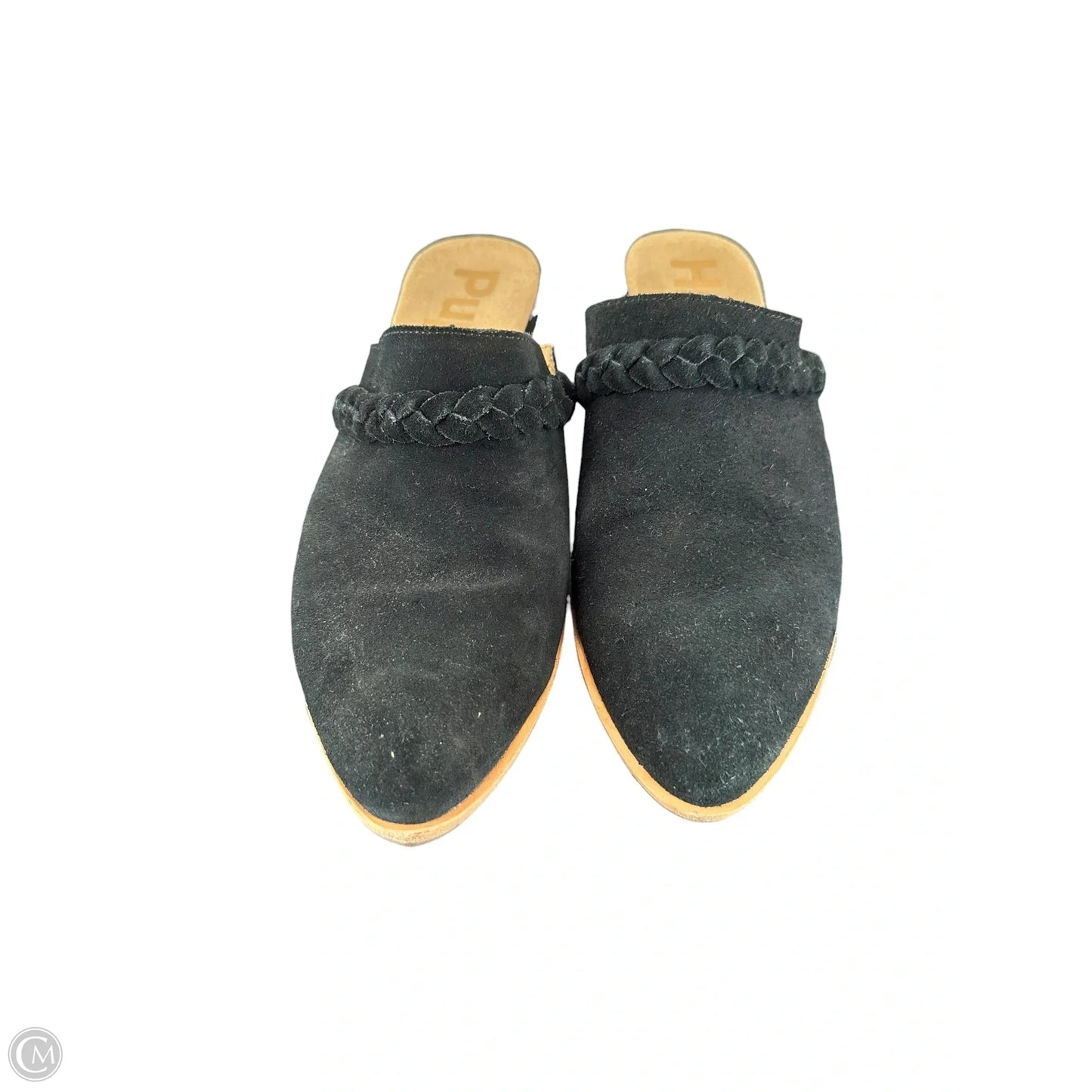 Shoes Heels Block By Hush Puppies In Black, Size: 6.5