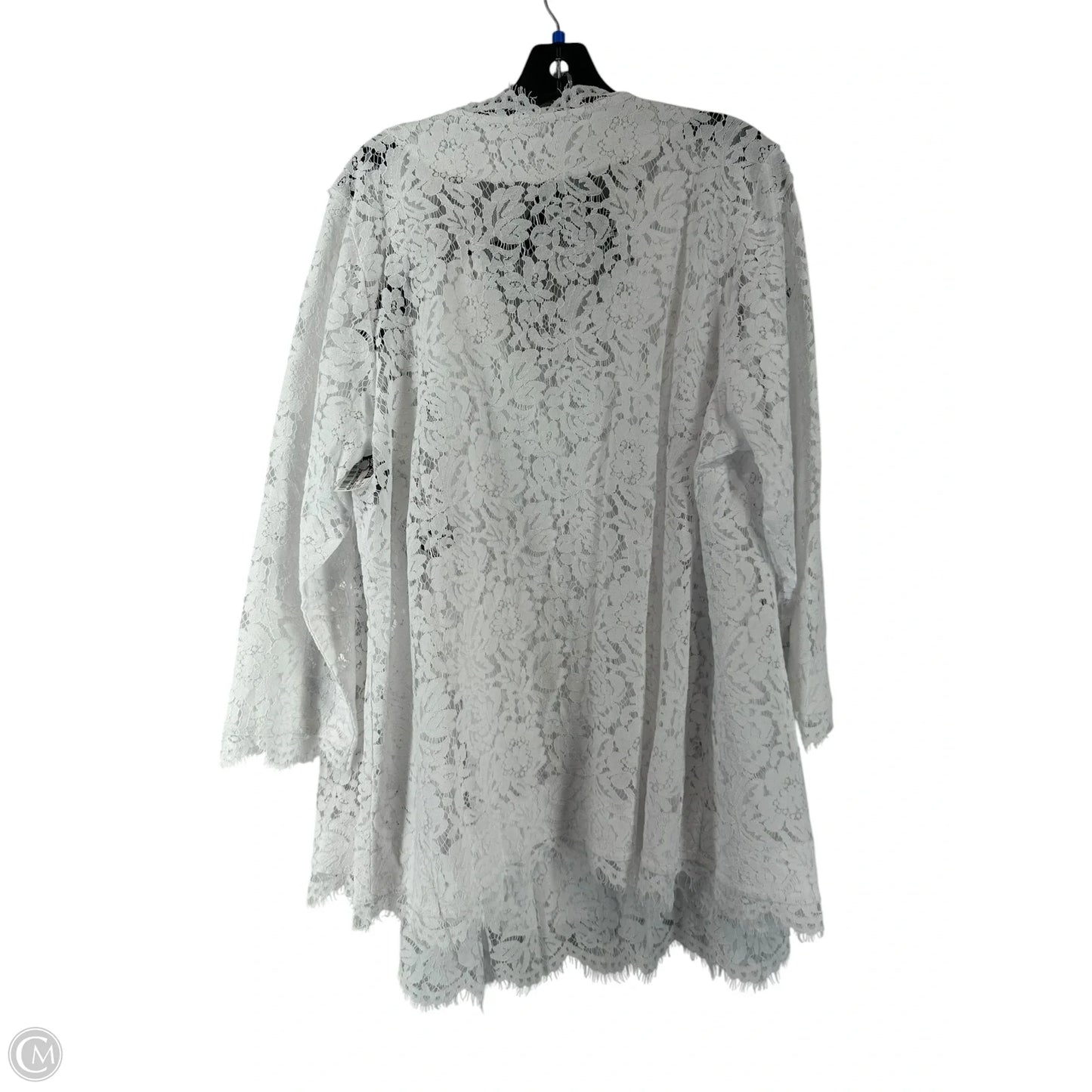 Sweater 2pc By Isaac Mizrahi Live Qvc In White, Size: Xl