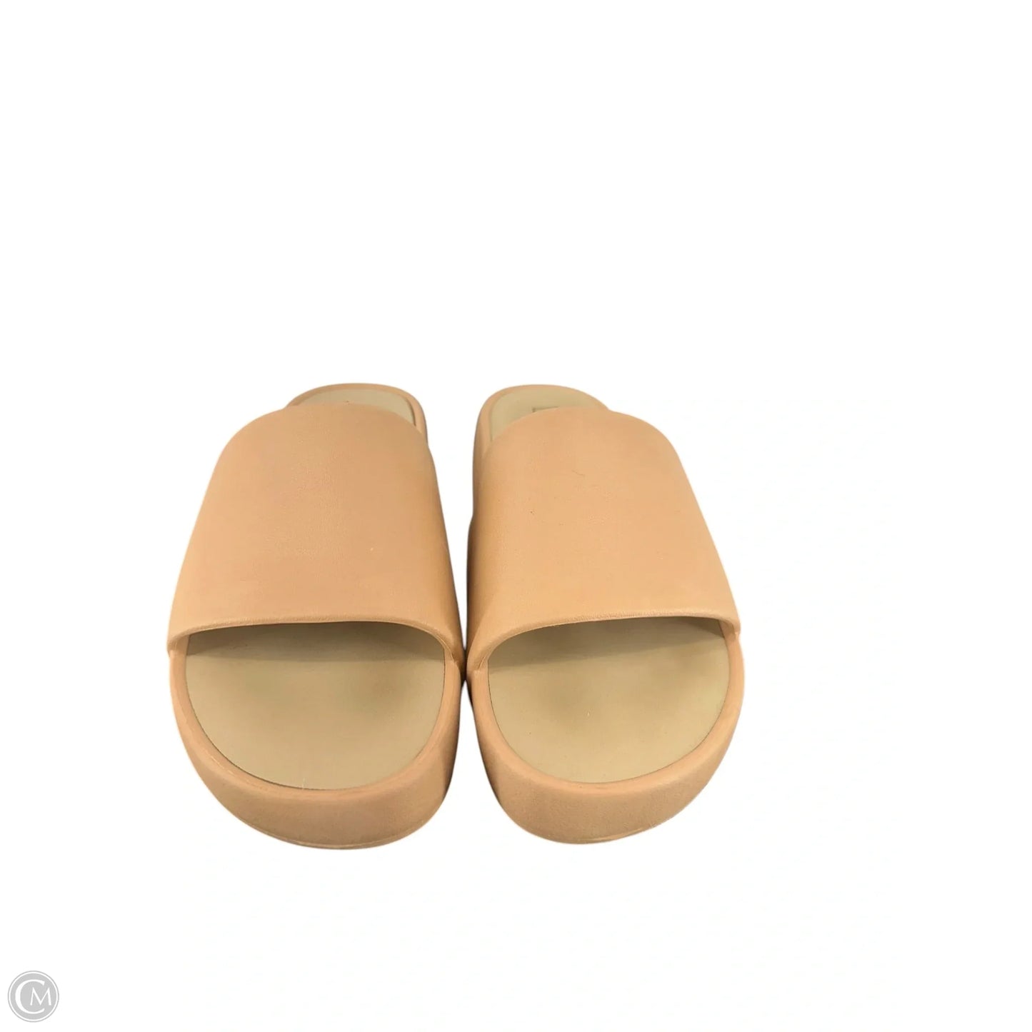Sandals Heels Platform By Corkys In Tan, Size: 7