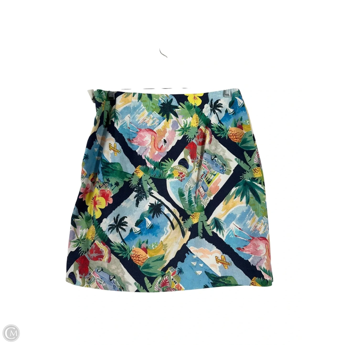 Skirt Mini & Short By Talbots In Tropical Print, Size: 8p