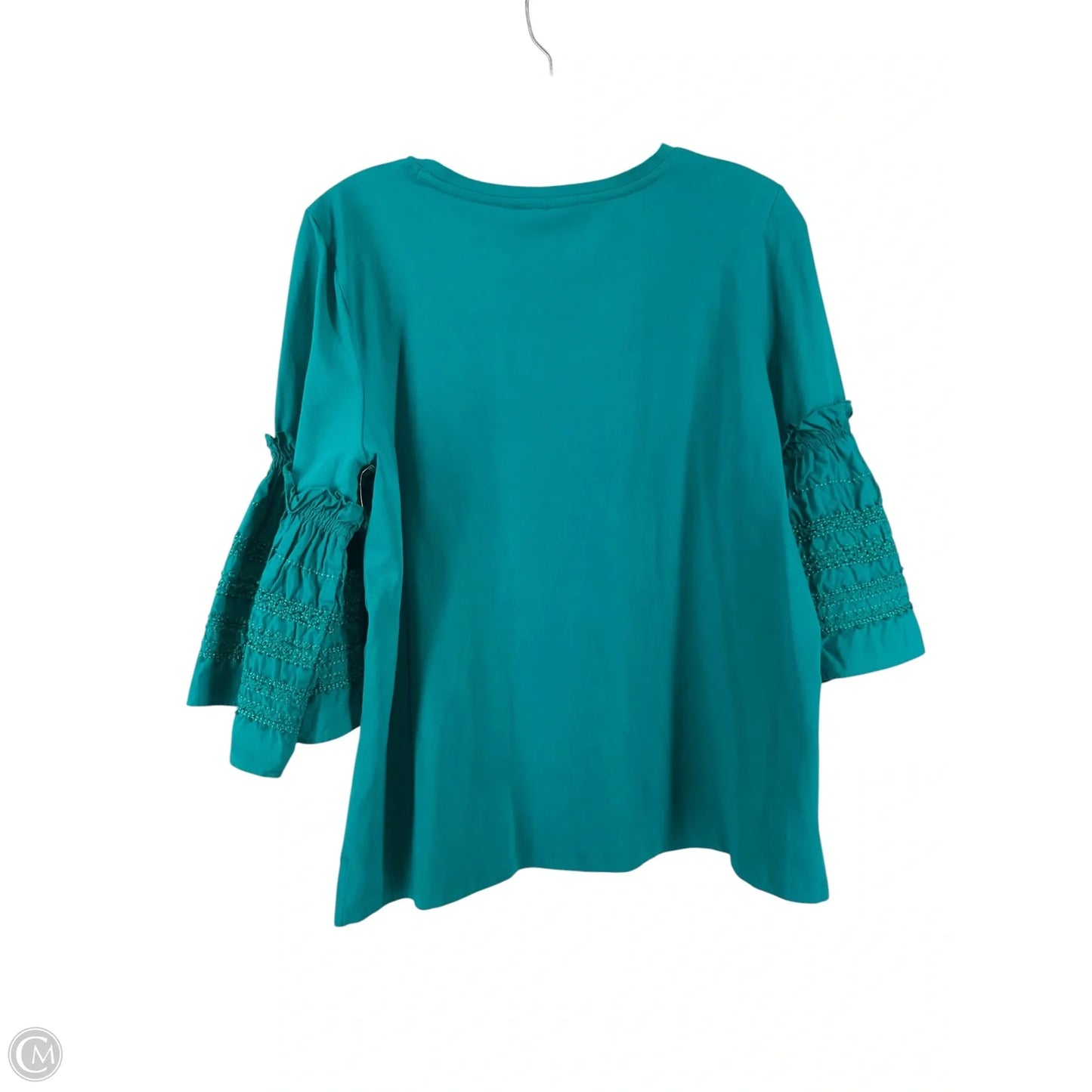 Top Short Sleeve By Chicos In Green, Size: Xs