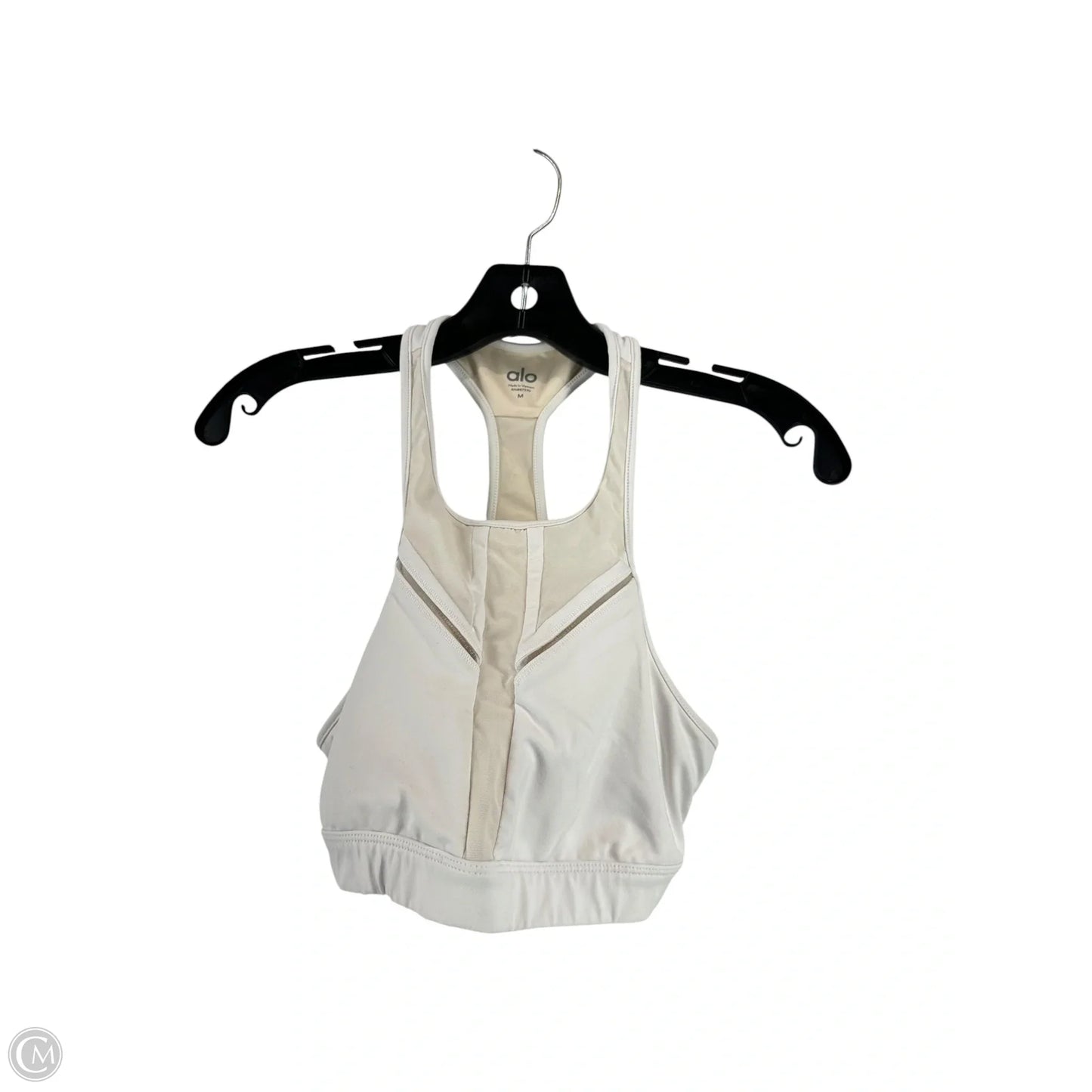 Athletic Bra By Alo In White, Size: M